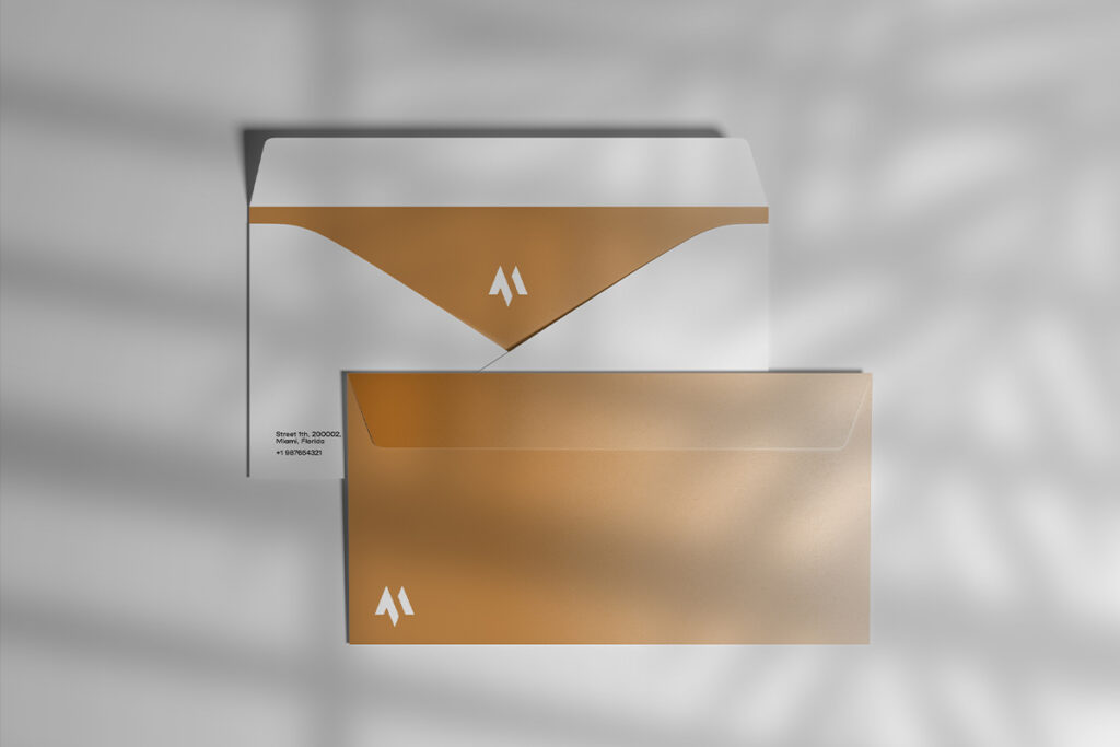 Briefumschläge mit Logo - eine Ergänzung zur Firmenkorrespondenz